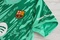 Dziecięcy zestaw bramkarski FC BARCELONA 24/25 NIKE (koszulka+spodenki) #25 Szczęsny