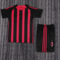 Dziecięcy zestaw piłkarski AC Milan home RETRO 08/09 Adidas (koszulka+spodenki) #80 Ronaldinho