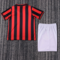 Dziecięcy zestaw piłkarski AC Milan home RETRO 90/91 Adidas (koszulka+spodenki) #9 Van Basten