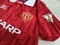 Dziecięcy zestaw piłkarski Manchester United home RETRO 92-94 UMBRO (koszulka+spodenki) #7 Cantona