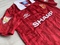 Dziecięcy zestaw piłkarski Manchester United home RETRO 92-94 UMBRO (koszulka+spodenki) #7 Cantona