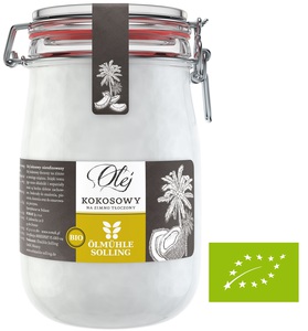 BIO Olej Kokosowy na zimno tłoczony 1000 ml