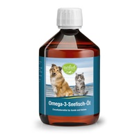 Olej z ryb morskich Omega 3  500 ml dla psów i kotów
